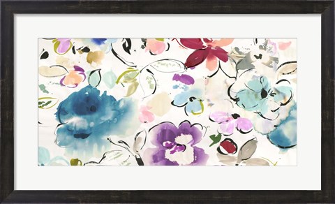 Framed Floral Galore Print