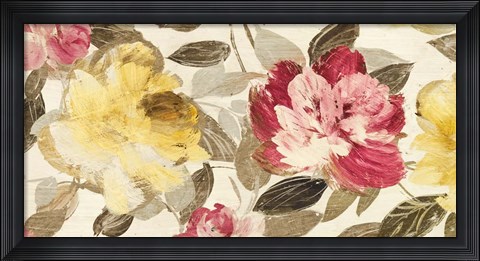 Framed Velvet Flowers Print