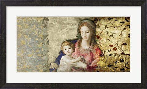 Framed Virgin Mary (after Bronzino) Print