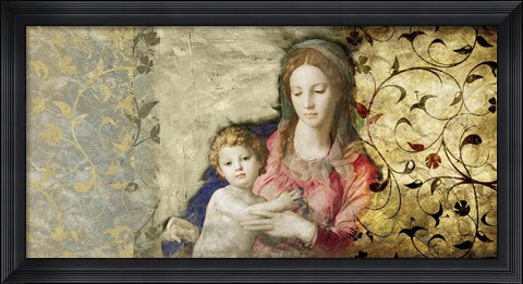 Framed Virgin Mary (after Bronzino) Print