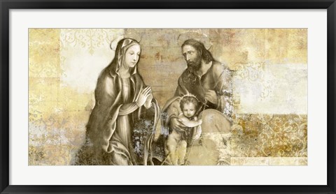 Framed Nativity (after G. Antonio Bazzi) Print