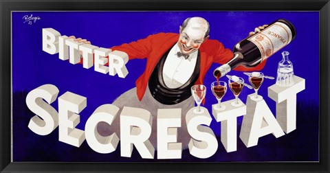 Framed Bitter Secrestat, 1935 Print