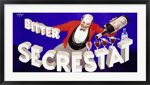 Framed Bitter Secrestat, 1935 Print