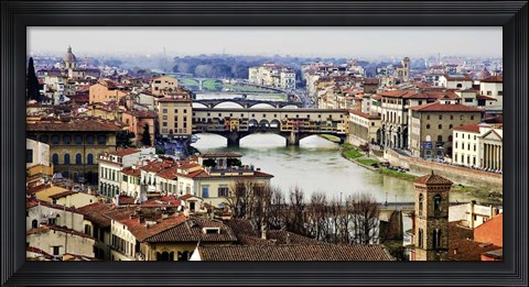 Framed Ponte Vecchio, Florence Print