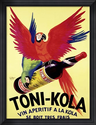 Framed Toni Kola Print