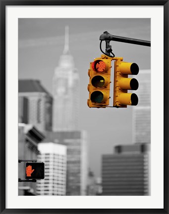 Framed Crossroads, New York Print