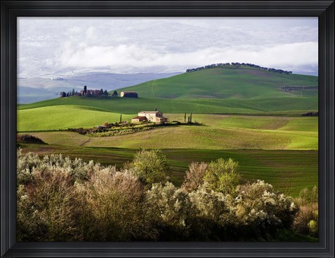Framed Tuscan Countryside Print