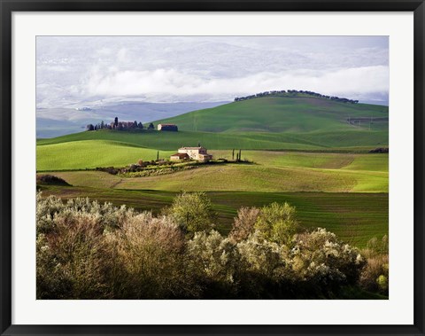 Framed Tuscan Countryside Print