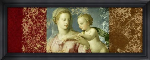 Framed Holy Virgin (after Bronzino) Print