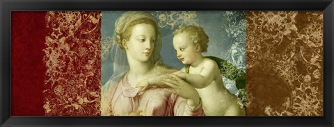 Framed Holy Virgin (after Bronzino) Print