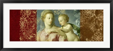 Framed Holy Virgin (after Bronzino) Print