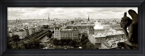 Framed Paris Panorama Print
