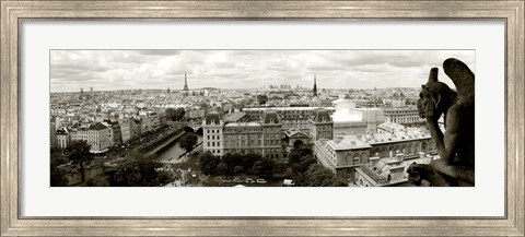 Framed Paris Panorama Print
