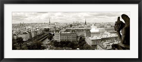 Framed Paris Panorama Print