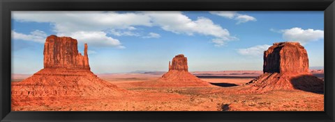 Framed View to the Monument Valley, Arizona Print