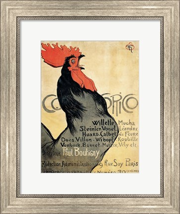 Framed Cocorico Print
