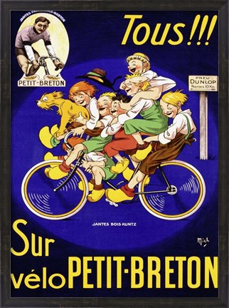 Framed Petit Breton Print