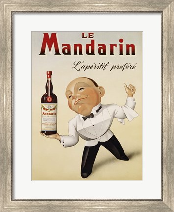 Framed Le Mandarin L&#39;Aperitif Prefere, 1932 Print