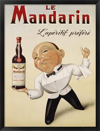 Framed Le Mandarin L&#39;Aperitif Prefere, 1932 Print