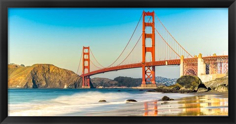 Framed Golden Gate Bridge, San Francisco Print