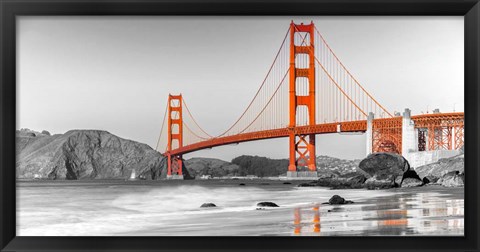 Framed Golden Gate Bridge, San Francisco Print