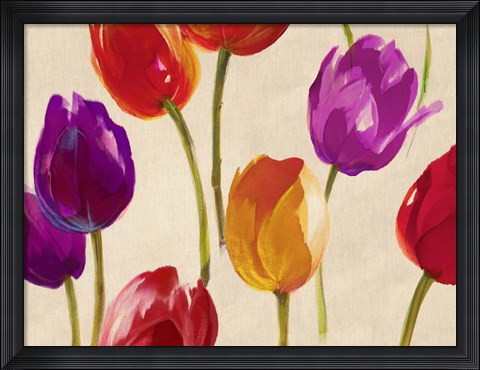 Framed Tulip Funk Print
