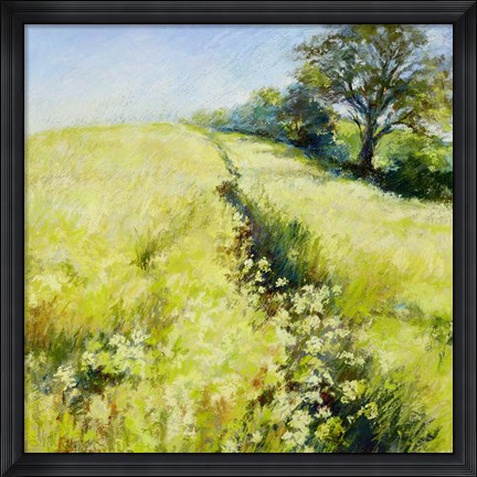 Framed Fields of Gold Print