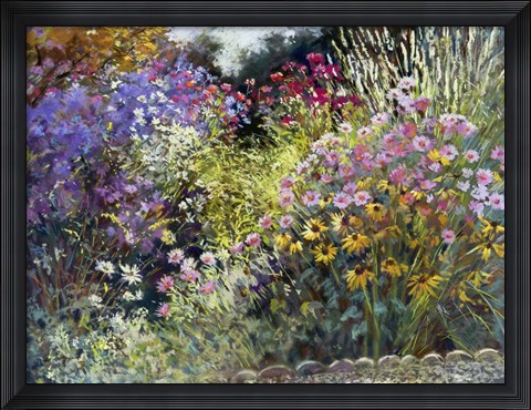 Framed Evening in the Garden Print