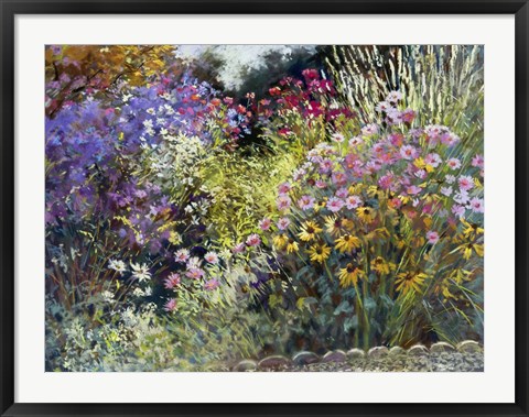 Framed Evening in the Garden Print