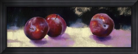 Framed Plums Print