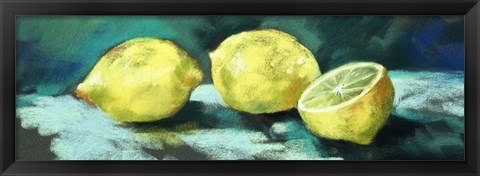 Framed Lemons Print