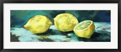 Framed Lemons Print