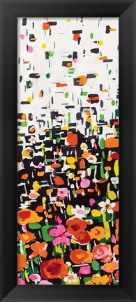 Framed Flower Shower II Print