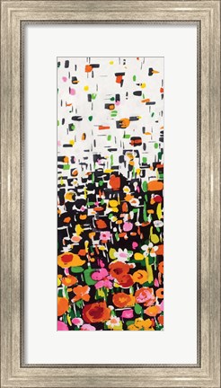 Framed Flower Shower II Print