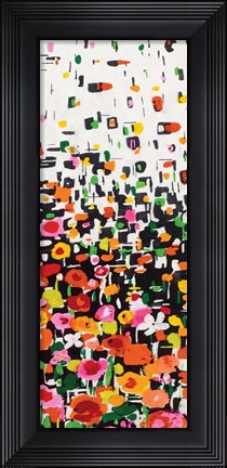 Framed Flower Shower III Print
