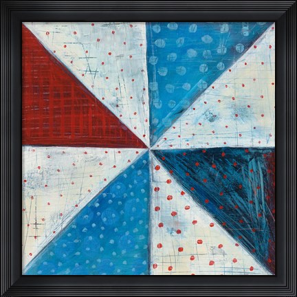 Framed Modern Americana IV Print