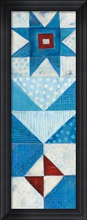 Framed Modern Americana Panel II Print