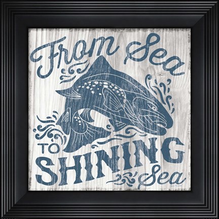 Framed America the Beautiful III Print
