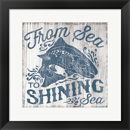 Framed America the Beautiful III Print