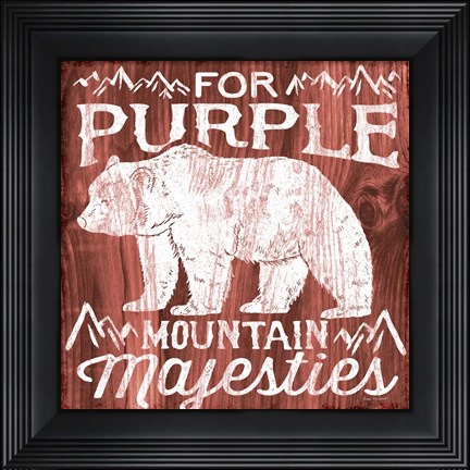 Framed America the Beautiful IV Print