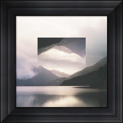Framed Reflected Landscape II Print
