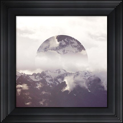 Framed Reflected Landscape IV Print