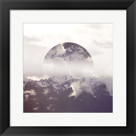 Framed Reflected Landscape IV Print