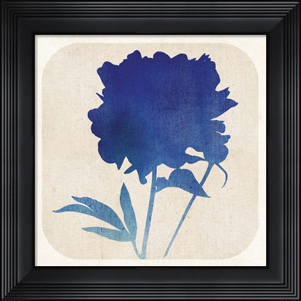 Framed Batik Garden II Print