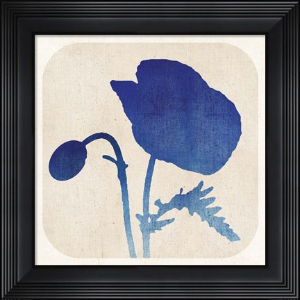 Framed Batik Garden III Print