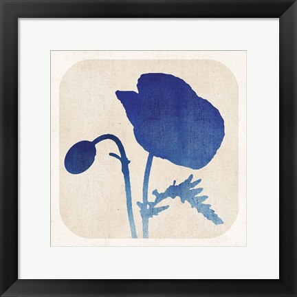 Framed Batik Garden III Print