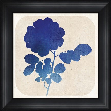 Framed Batik Garden IV Print