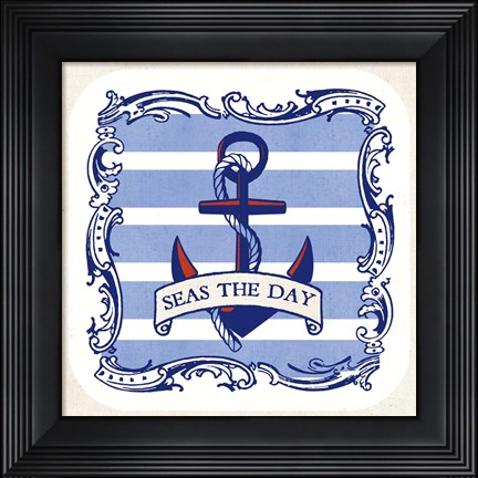 Framed On the Coast Border I Print