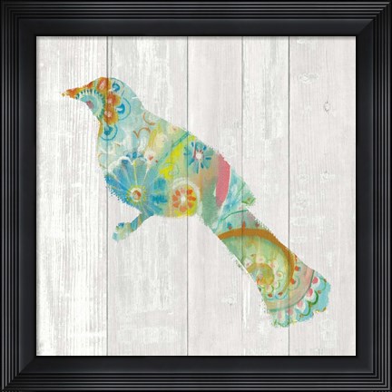 Framed Spring Dream Paisley XI Print