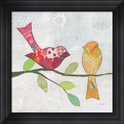 Framed Catching Up III Print